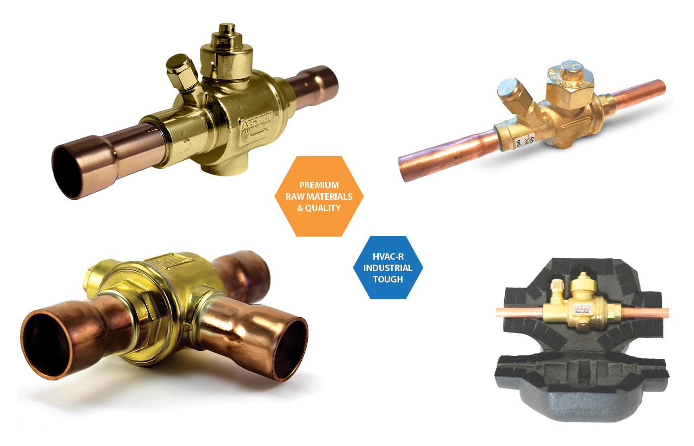 Refrigeration Ball Valves and Fittings HMAX Quality Ductless HVAC