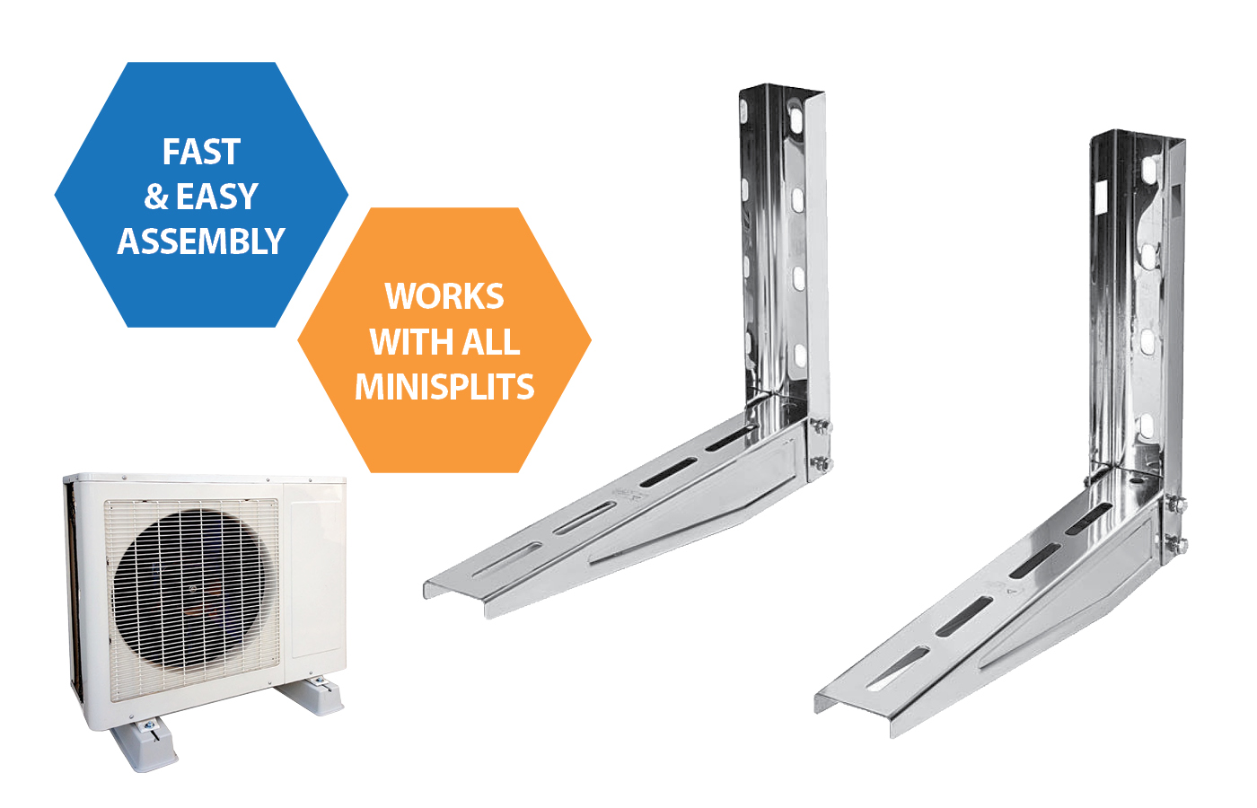 Condenser Supports & Accessories - HMAX Quality Ductless HVAC Accessories